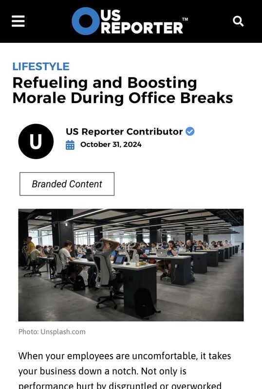 Press placement on a news outlet